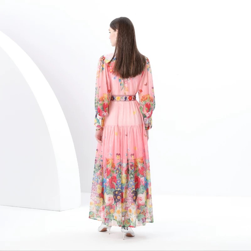Prettiest in the room print dress ED200 images